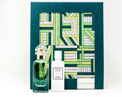 Hermes Un Jardin Sur Le Nil Eau de Toilette 50 ml Bodylotion 40 ml