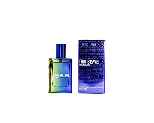 Zadig u Voltaire This is Love Eau de Toilette pour Lui Spray 30 ml