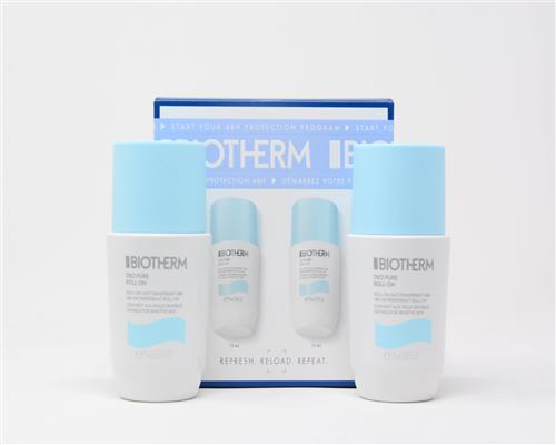 Biotherm Deo Pure Deo Roller 75 ml Doppelpackung