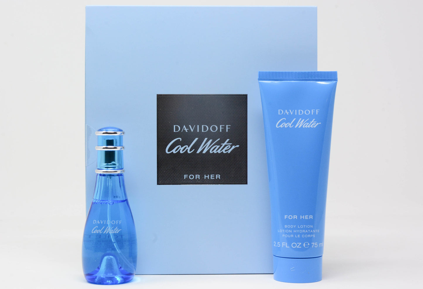Davidoff Cool Water Woman Eau de Toilette Spray 30 ml im Set