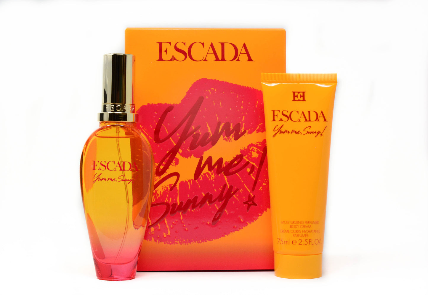 Escada Yum me, Sunny! Eau de Parfum 50ml Spray+ Body Cream 75ml Set