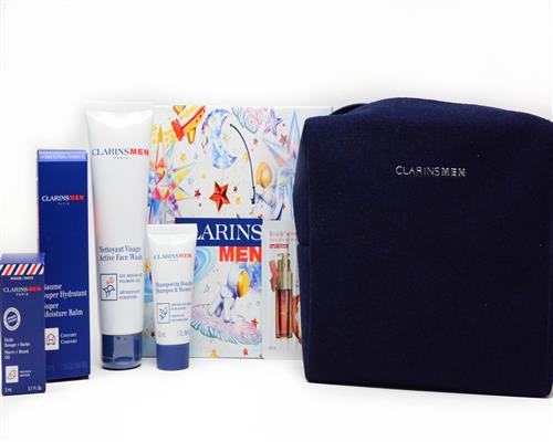 CLARINS Men Super Moisture Balm 50 ml Pflegeset
