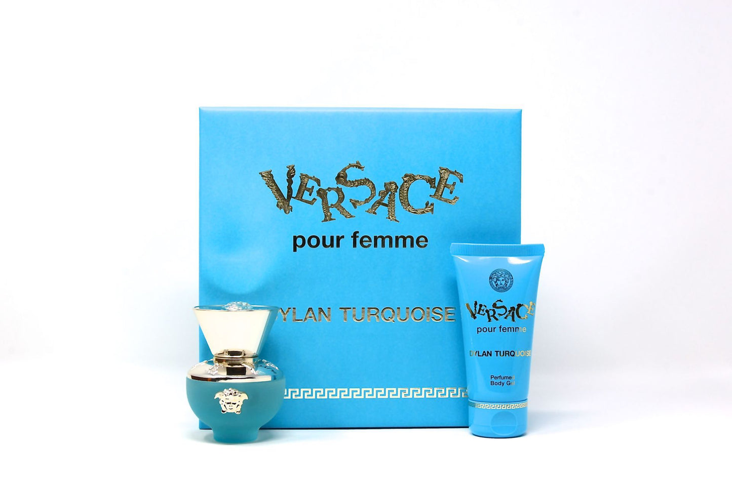 Versace Dylan Turquoise pour Femme Eau de Toilette 30 ml Body Gel 50 ml Set
