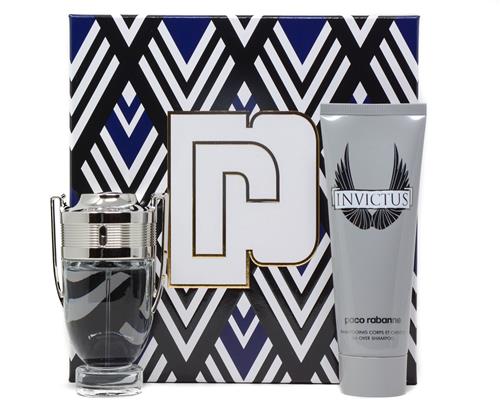 Paco Rabanne Invictus  Eau de Toilette 50 ml Duschgel 100 ml im Set