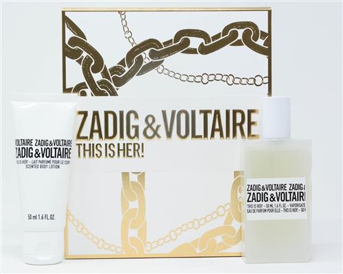 Zadig&Voltaire this is her! Eau de Parfum Spray 50 ml Geschenkset