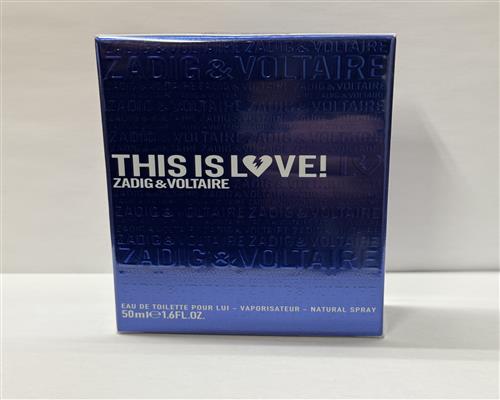 Zadig u Voltaire This is Love Eau de Toilette pour Lui Spray 50 ml