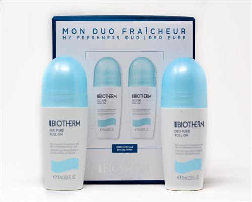 Biotherm Deo Pure  Deo Roller 75 ml Doppelpackung
