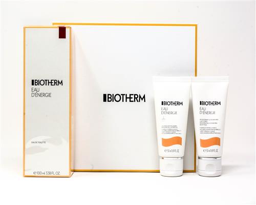 BIOTHERM Eau D´Énergie Eau de Toilette Spray 100 ml DG 50 ml BL 50 ml im Set