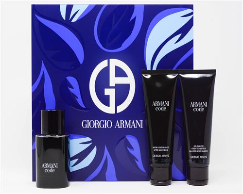 Armani code aftershave set online