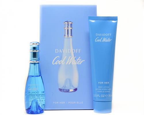 Davidoff Cool Water Woman Eau de Toilette Spray 30 ml im Set