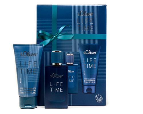 S.Oliver Life Time Men EdT 30 ml Duschgel 75 ml Set