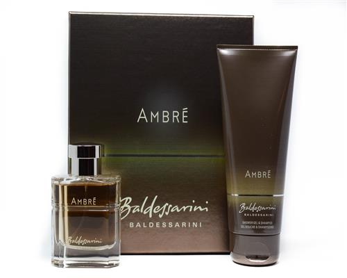 Baldessarini Ambré Eau de Toilette Spray 50 ml Showergel 200ml im Set