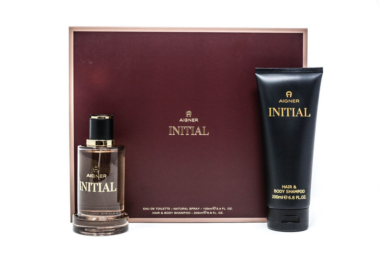 AIGNER Initial Eau de Toilette Spray 100ml Duschgel 200 ml Set