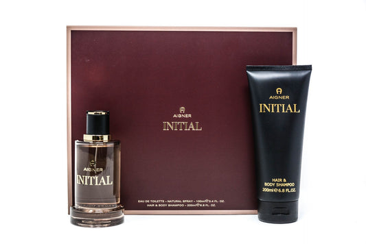 AIGNER Initial Eau de Toilette Spray 100ml Duschgel 200 ml Set