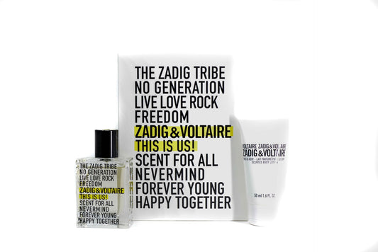 Zadig u Voltaire this is us EdT Spray 30 ml BL 50 ml im Set