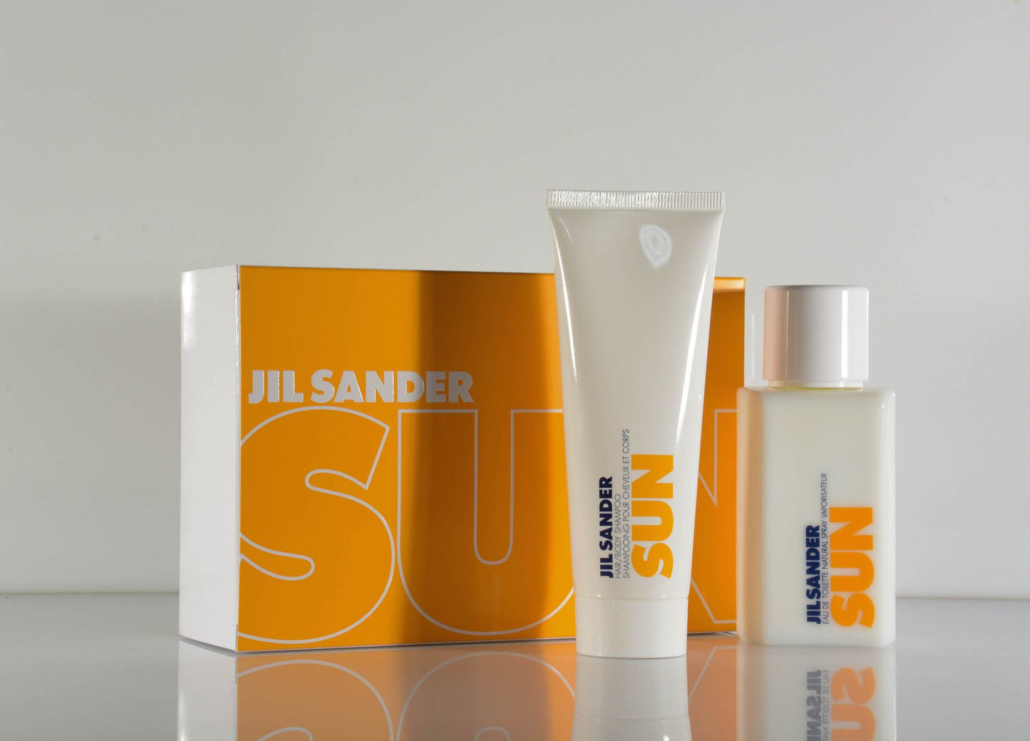 Jil Sander Sun Eau de Toilette Spray 75 ml  Duschgel 75 ml im Set