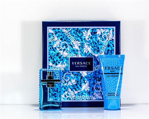 Versace Eau Fraiche Man Eau de Toilette Spray 30 ml Duschgel 50 ml Set